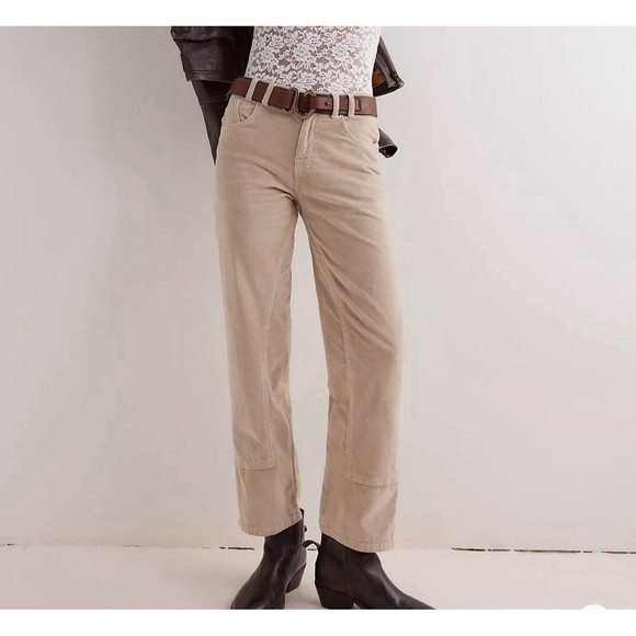 COPY - WE THE FREE Risk Taker High Rise Straight Corduroy Pants Women's Sz 28 N… - Picture 2 of 16